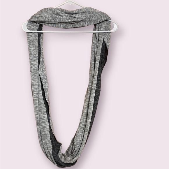 Infinity Scarf, Dark and Light Grey - Picture 1 of 3